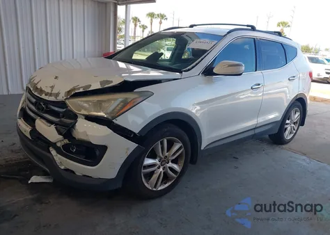 2013 Hyundai Santa Fe Sport 2.0T from USA, damaged, VIN 5XYZU3LA8DG041350
